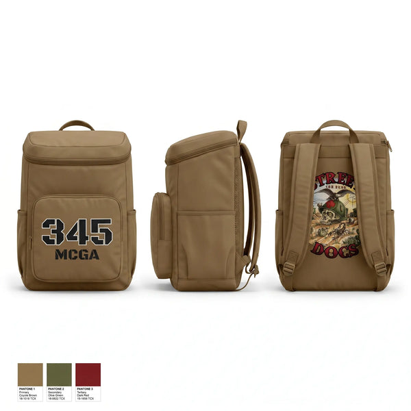 Gear Bag, 345th MCGA, Army, Teamtime, Team time, sublimation, custom sports apparel, team uniforms, spirit wear, spiritwear, sports uniforms, custom shirts, team store, custom team store, fundraiser sports, apparel fundraiser