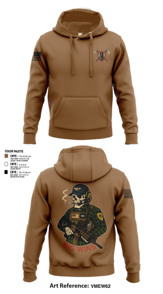 Hoodie, CAT 611, Army, Teamtime, Team time, sublimation, custom sports apparel, team uniforms, spirit wear, spiritwear, sports uniforms, custom shirts, team store, custom team store, fundraiser sports, apparel fundraiser