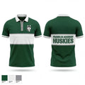 Franklin Academy Huskies 94222835 Short Sleeve Performance Polo - 1