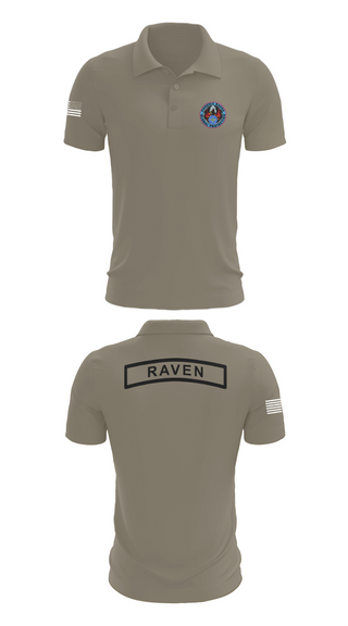 Short Sleeve Performance Polo, Phoenix Raven Instrutor, , Teamtime, Team time, sublimation, custom sports apparel, team uniforms, spirit wear, spiritwear, sports uniforms, custom shirts, team store, custom team store, fundraiser sports, apparel fundraiser