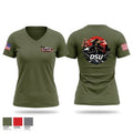 DSU Women's Short Sleeve V-neck Shirt - 1