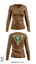 NDT-1 33736665 Women's Long Sleeve V-neck Shirt - 102
