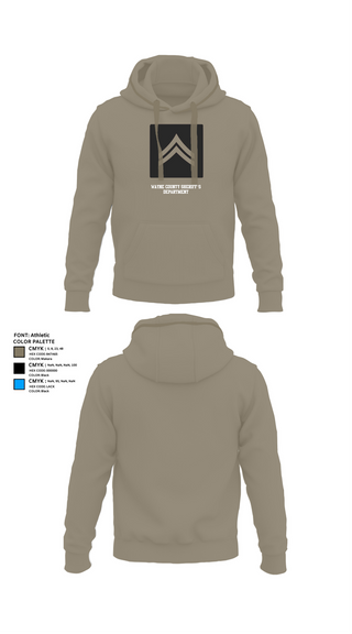 Hoodie, Wayne County Sheriff’s Department, Police, Teamtime, Team time, sublimation, custom sports apparel, team uniforms, spirit wear, spiritwear, sports uniforms, custom shirts, team store, custom team store, fundraiser sports, apparel fundraiser