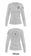 Nevada Elite Wrestling Women's Long Sleeve V-neck Shirt - 16