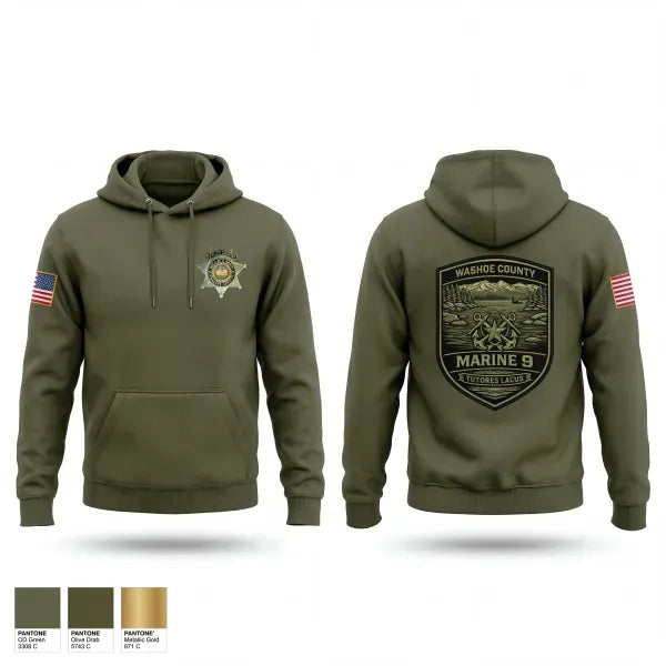 Hoodie, Marine9, Police, Teamtime, Team time, sublimation, custom sports apparel, team uniforms, spirit wear, spiritwear, sports uniforms, custom shirts, team store, custom team store, fundraiser sports, apparel fundraiser