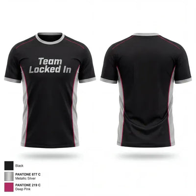 Team Locked In 93459307 Short Sleeve Performance Shirt - 1