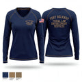 Fort Belknap Tribal Law Enforcement Services 36379159 Women's Long Sleeve V-neck Shirt - 1