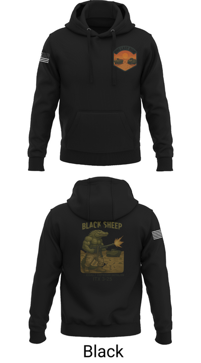 4th Assault Amphibian Battalion, Company B 82284637 Hoodie - 38