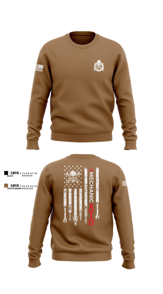 Crew Neck Sweatshirt, 661st ECC, , Teamtime, Team time, sublimation, custom sports apparel, team uniforms, spirit wear, spiritwear, sports uniforms, custom shirts, team store, custom team store, fundraiser sports, apparel fundraiser