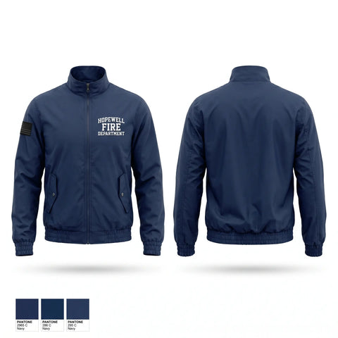 Windbreaker, Hopewell Fire Department, Fire Department, Teamtime, Team time, sublimation, custom sports apparel, team uniforms, spirit wear, spiritwear, sports uniforms, custom shirts, team store, custom team store, fundraiser sports, apparel fundraiser