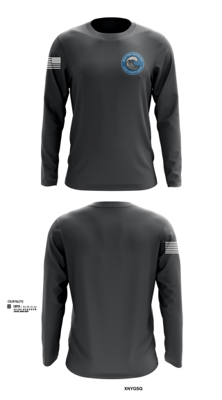 Long Sleeve Performance Shirt, Blue Tide Battalion, , Teamtime, Team time, sublimation, custom sports apparel, team uniforms, spirit wear, spiritwear, sports uniforms, custom shirts, team store, custom team store, fundraiser sports, apparel fundraiser
