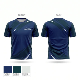 Football Jersey, Donut Operators, Baseball, Teamtime, Team time, sublimation, custom sports apparel, team uniforms, spirit wear, spiritwear, sports uniforms, custom shirts, team store, custom team store, fundraiser sports, apparel fundraiser