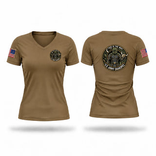 Womens Short Sleeve Vneck Shirt, Shakopee Recruiting Station, Army, Teamtime, Team time, sublimation, custom sports apparel, team uniforms, spirit wear, spiritwear, sports uniforms, custom shirts, team store, custom team store, fundraiser sports, apparel fundraiser