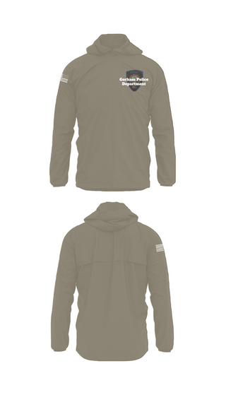 Windbreaker, Gorham Police Department, Police, Teamtime, Team time, sublimation, custom sports apparel, team uniforms, spirit wear, spiritwear, sports uniforms, custom shirts, team store, custom team store, fundraiser sports, apparel fundraiser