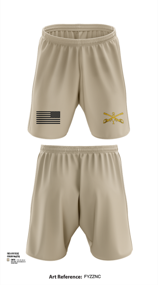 Athletic Shorts With Pockets, 2nd Armored Cavalry Regiment, , Teamtime, Team time, sublimation, custom sports apparel, team uniforms, spirit wear, spiritwear, sports uniforms, custom shirts, team store, custom team store, fundraiser sports, apparel fundraiser