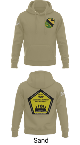 Hoodie, 1st Cav 3CR, , Teamtime, Team time, sublimation, custom sports apparel, team uniforms, spirit wear, spiritwear, sports uniforms, custom shirts, team store, custom team store, fundraiser sports, apparel fundraiser