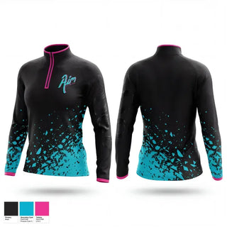 Quarter Zip Jacket, AIM basketball, Women's Basketball, Teamtime, Team time, sublimation, custom sports apparel, team uniforms, spirit wear, spiritwear, sports uniforms, custom shirts, team store, custom team store, fundraiser sports, apparel fundraiser