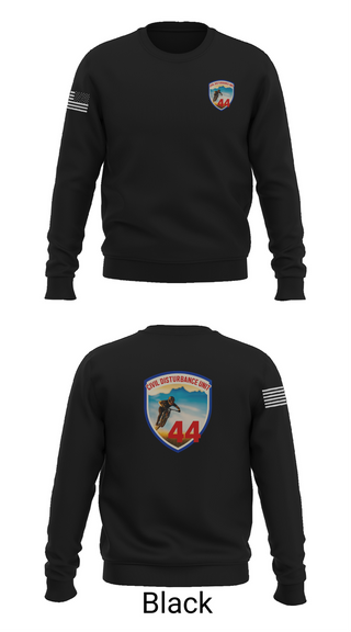 Crew Neck Sweatshirt, Civil Disturbance Unit, , Teamtime, Team time, sublimation, custom sports apparel, team uniforms, spirit wear, spiritwear, sports uniforms, custom shirts, team store, custom team store, fundraiser sports, apparel fundraiser