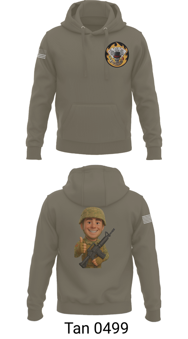Hoodie, 2-69 GCo, Army, Teamtime, Team time, sublimation, custom sports apparel, team uniforms, spirit wear, spiritwear, sports uniforms, custom shirts, team store, custom team store, fundraiser sports, apparel fundraiser