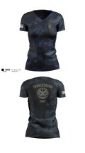 Parkersburg SWAT Women's Short Sleeve V-neck Shirt - 100