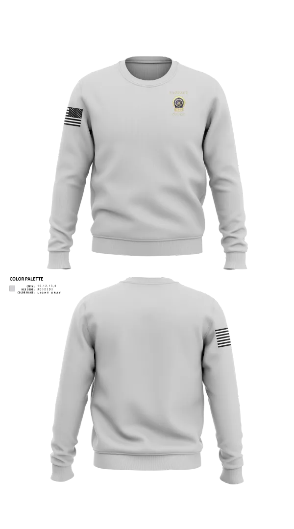 Crew Neck Sweatshirt, NCSD Warrant Squad, , Teamtime, Team time, sublimation, custom sports apparel, team uniforms, spirit wear, spiritwear, sports uniforms, custom shirts, team store, custom team store, fundraiser sports, apparel fundraiser