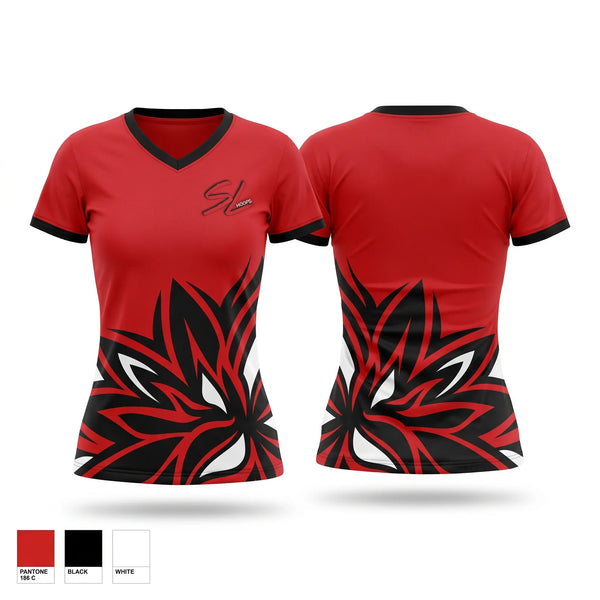 Womens Short Sleeve Vneck Shirt, SL Hoops, Men's Basketball, Teamtime, Team time, sublimation, custom sports apparel, team uniforms, spirit wear, spiritwear, sports uniforms, custom shirts, team store, custom team store, fundraiser sports, apparel fundraiser