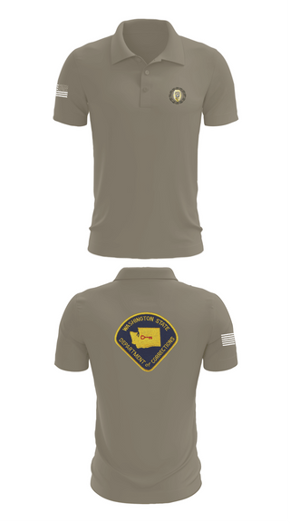 Short Sleeve Performance Polo, Monroe Correctional Complex, Police, Teamtime, Team time, sublimation, custom sports apparel, team uniforms, spirit wear, spiritwear, sports uniforms, custom shirts, team store, custom team store, fundraiser sports, apparel fundraiser