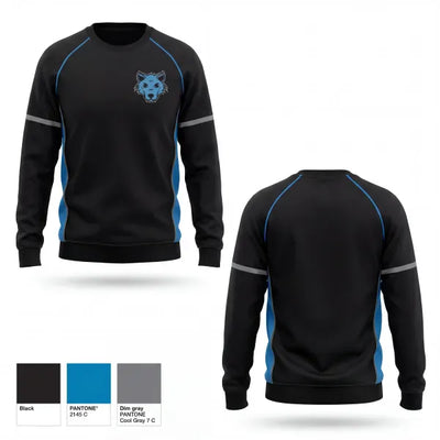 Bluff City High school 44268333 Crew Neck Sweatshirt - 1