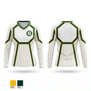 Womens Long Sleeve Vneck Shirt, B.O.S.S. LIONS, Baseball, Teamtime, Team time, sublimation, custom sports apparel, team uniforms, spirit wear, spiritwear, sports uniforms, custom shirts, team store, custom team store, fundraiser sports, apparel fundraiser