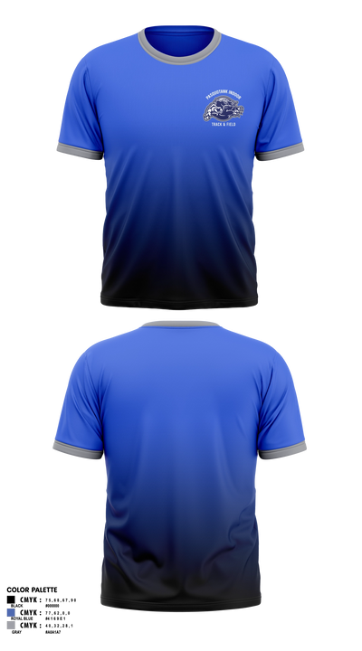 Pasquotank County Panthers 65448582 Short Sleeve Performance Shirt - 2