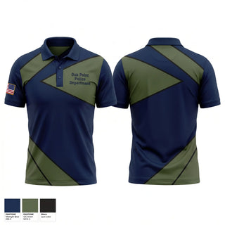 Short Sleeve Performance Polo, Oak Point Police DepartmentOak Point Police Department, Police, Teamtime, Team time, sublimation, custom sports apparel, team uniforms, spirit wear, spiritwear, sports uniforms, custom shirts, team store, custom team store, fundraiser sports, apparel fundraiser