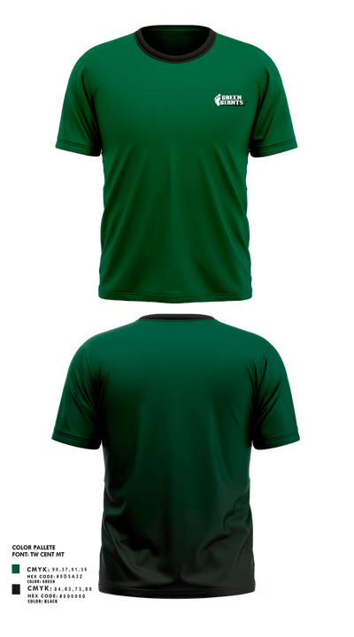 MN Green Giants 54620247 Short Sleeve Performance Shirt - 1