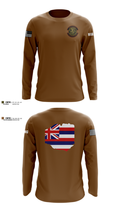 150th Electromagnetic Warfare Squadron 66679137 Long Sleeve Performance Shirt 7