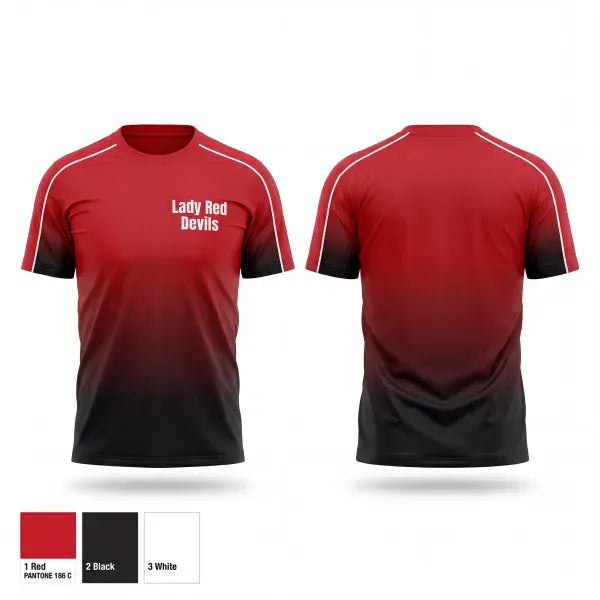 Old School Cotton Feel Shirt, Lady Red Devils, Softball, Teamtime, Team time, sublimation, custom sports apparel, team uniforms, spirit wear, spiritwear, sports uniforms, custom shirts, team store, custom team store, fundraiser sports, apparel fundraiser
