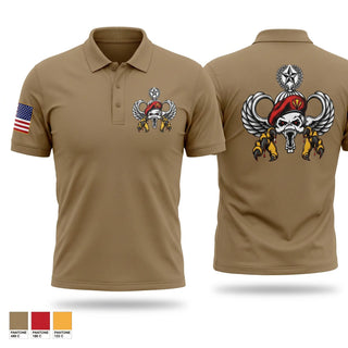 Short Sleeve Performance Polo, 3RD PLT, Army, Teamtime, Team time, sublimation, custom sports apparel, team uniforms, spirit wear, spiritwear, sports uniforms, custom shirts, team store, custom team store, fundraiser sports, apparel fundraiser