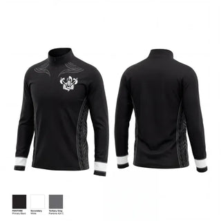 Quarter Zip Jacket, Barbarians Hawaii, Rugby, Teamtime, Team time, sublimation, custom sports apparel, team uniforms, spirit wear, spiritwear, sports uniforms, custom shirts, team store, custom team store, fundraiser sports, apparel fundraiser