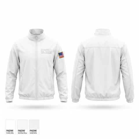 Windbreaker, UPSEU COPS DIVISION, Police, Teamtime, Team time, sublimation, custom sports apparel, team uniforms, spirit wear, spiritwear, sports uniforms, custom shirts, team store, custom team store, fundraiser sports, apparel fundraiser