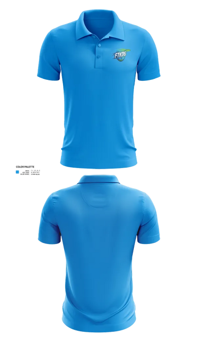 FTKDG 7159111 Short Sleeve Performance Polo - 51