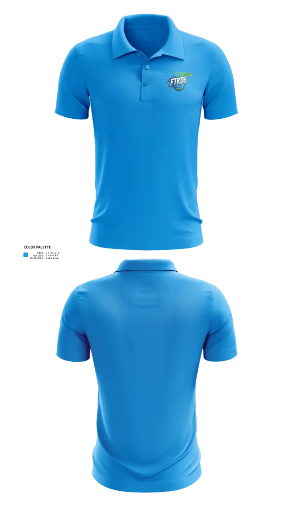 Short Sleeve Performance Polo, FTKDG, Golf, Teamtime, Team time, sublimation, custom sports apparel, team uniforms, spirit wear, spiritwear, sports uniforms, custom shirts, team store, custom team store, fundraiser sports, apparel fundraiser