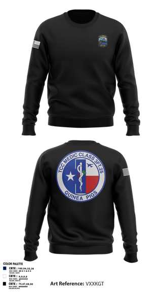 Crew Neck Sweatshirt, TCC Paramedic Class 3FT.25, , Teamtime, Team time, sublimation, custom sports apparel, team uniforms, spirit wear, spiritwear, sports uniforms, custom shirts, team store, custom team store, fundraiser sports, apparel fundraiser