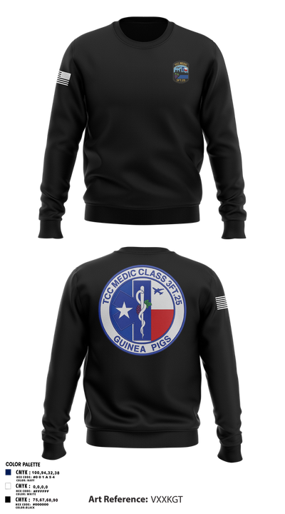 TCC Paramedic Class 3FT.25 86359977 Crew Neck Sweatshirt - 3