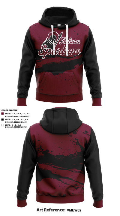 Auburn Spartans 93262128 Hoodie - 1