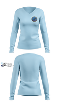PMA-230 Women's Long Sleeve V-neck Shirt - 3