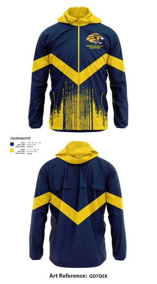 Windbreaker, Cincinnati College Prep Academy Cheer, Cheer, Teamtime, Team time, sublimation, custom sports apparel, team uniforms, spirit wear, spiritwear, sports uniforms, custom shirts, team store, custom team store, fundraiser sports, apparel fundraiser