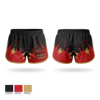 Womens Shorts, Phoenix Softball, Softball, Teamtime, Team time, sublimation, custom sports apparel, team uniforms, spirit wear, spiritwear, sports uniforms, custom shirts, team store, custom team store, fundraiser sports, apparel fundraiser