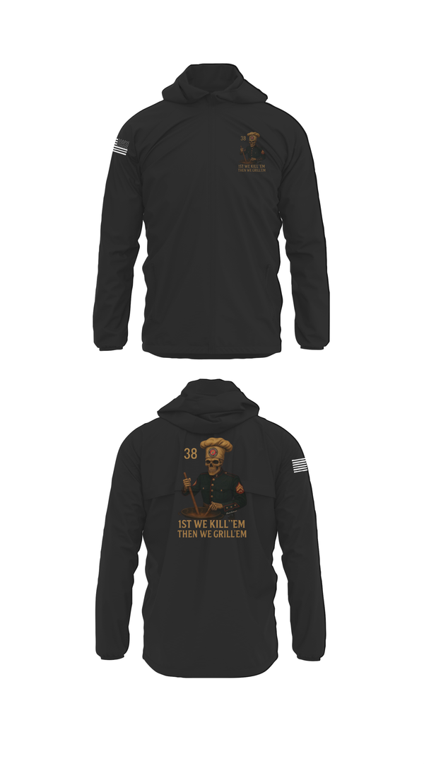 Windbreaker, 1/1, Marines, Teamtime, Team time, sublimation, custom sports apparel, team uniforms, spirit wear, spiritwear, sports uniforms, custom shirts, team store, custom team store, fundraiser sports, apparel fundraiser