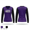 Linfield Wildcats 37082646 Women's Long Sleeve V-neck Shirt - 1
