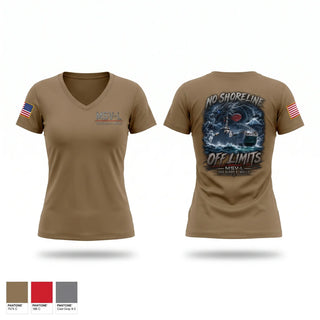 Womens Short Sleeve Vneck Shirt, MSV(L) 01, Army, Teamtime, Team time, sublimation, custom sports apparel, team uniforms, spirit wear, spiritwear, sports uniforms, custom shirts, team store, custom team store, fundraiser sports, apparel fundraiser