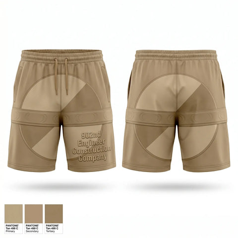 Athletic Shorts With Pockets, 902nd Engineer Construction Company, Army, Teamtime, Team time, sublimation, custom sports apparel, team uniforms, spirit wear, spiritwear, sports uniforms, custom shirts, team store, custom team store, fundraiser sports, apparel fundraiser