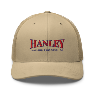 Hanley Hauling & disposal Co 9760700 Retro Trucker Hat | Yupoong 6606